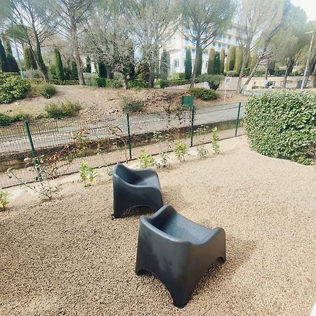 Le Baou Beni - Piscine, Climatisation & Parking Lejlighed Gréoux-les-Bains Eksteriør billede
