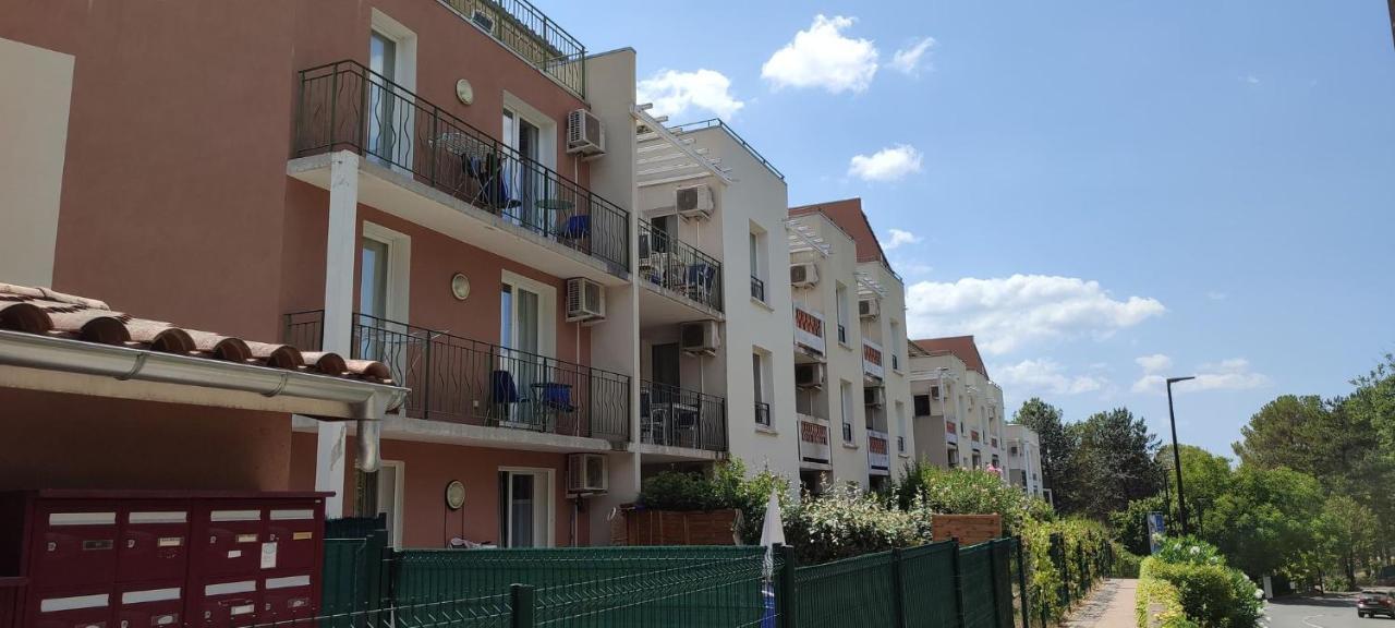 Le Baou Beni - Piscine, Climatisation & Parking Lejlighed Gréoux-les-Bains Eksteriør billede